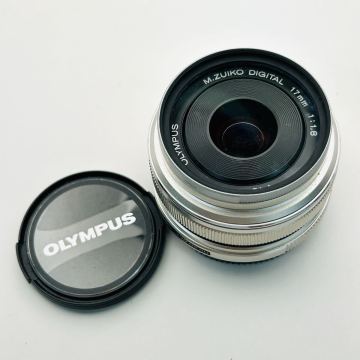 【1円〜】OLYMPUS オリンパス 一眼レフカメラ用レンズ M.ZUIKO DIGITAL 17mm 1:1.8