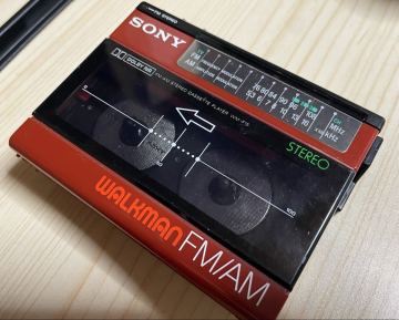 【ジャンク品】SONY ポータブルカセットプレーヤー WALKMAN WM-F15 ウォークマン ソニー レトロ