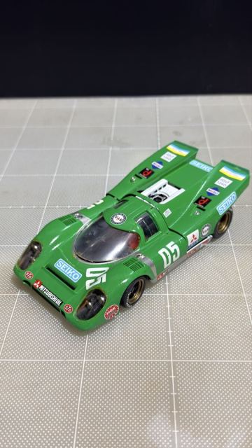 フジミ模型 ポルシェ 917K 1/24スケールモデル 長期保管品 組立済み プラモデル