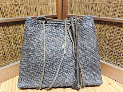 レトロ品 葡萄籠 手編み 状態良好