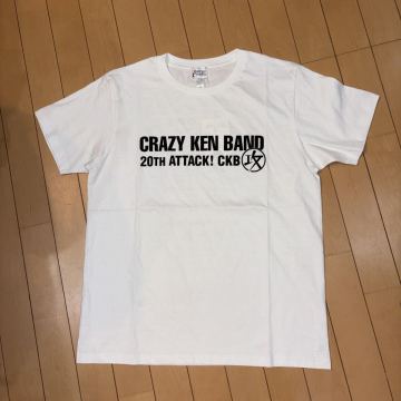 新品・未着用 CRAZY KEN BAND クレイジーケンバンド Tシャツ 20TH ATTACK! CKB