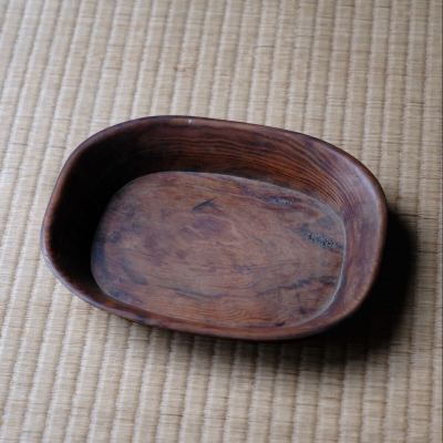 肥松 急須盆 舟盆 木地盆 煎茶盆 酒器盆 根来盆 時代 工芸 古民藝 古民芸 古民具 時代物 骨董 古美術 アンティーク