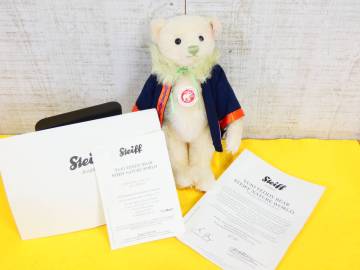  Steiff シュタイフ 2011年 新千歳空港限定 ユキ YUKI テディベア No.488 世界限定1000体 約26cm＠80(5-5) 