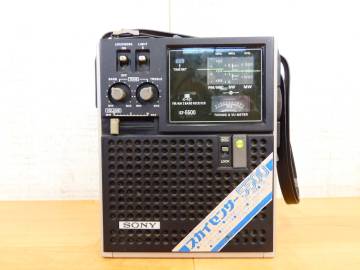 SONY ソニー ICF-5500 スカイセンサー 3バンドレシーバー ラジオ オーディオ機器※通電OK ジャンク＠60(5)