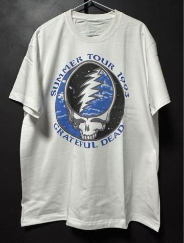 GRATEFUL DEAD _ Skull T_shirts XL Tagless Summer Tour グレートフル・デッド Psychedelic rock The Dead