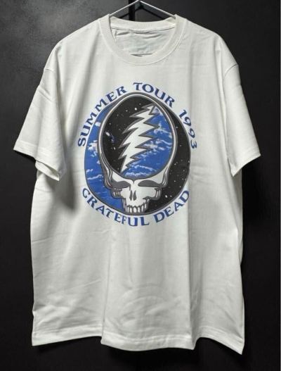 GRATEFUL DEAD _ Skull T_shirts XL Tagless Summer Tour グレートフル・デッド Psychedelic rock The Dead