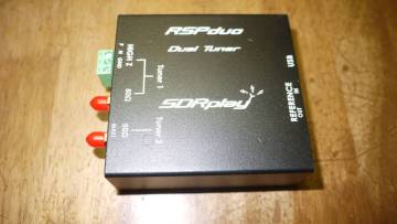 SDRplay RSPduoデュアルチューナー　未使用品？
