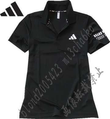 ■新品【adidas】アディダス ゴルフに最適 Icevibe接触冷感＆吸水速乾 高機能 半袖 ポロシャツ■BK/L