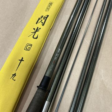 EL2173 SHIMANO シマノ 飛天弓 閃光 十九尺 約5.7m へら竿 ヘラブナ ロッド 動作未確認 現状品