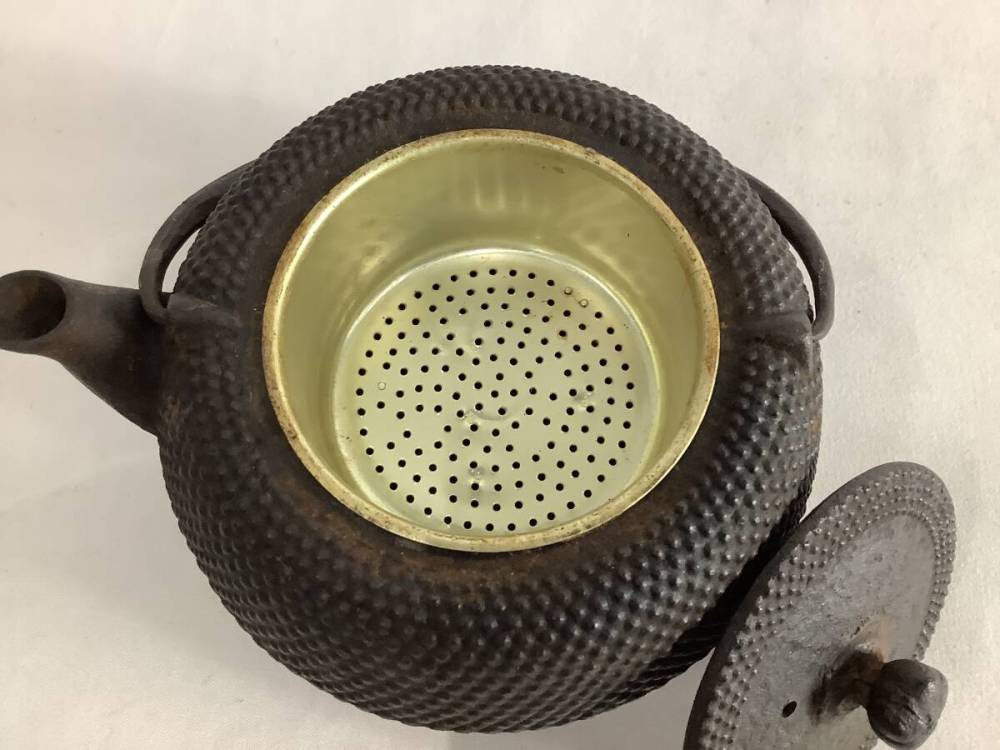 鉄瓶（南部鉄器）＆急須3Pセット 中古品 送料無料 1円〜【21-16.NT】