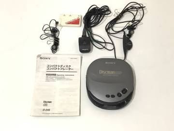 2605379 SONY コンパクトディスク コンパクトプレーヤー Discman D-245 90年代 周辺機器など