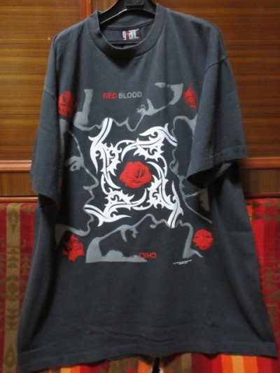 USA製 giant レッド ホット チリ ペッパーズ Red Hot Chili Peppers Blood Sugar Sex Magik バンド Tシャツ ■ メタリカ Nine Inch Nails