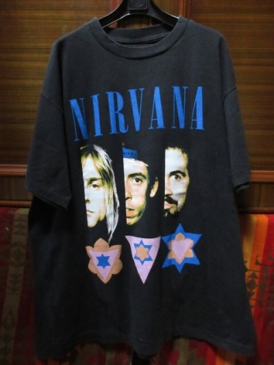 USA製 BROCKUM シングルステッチ NIRVANA ニルヴァーナ バンド Tシャツ ■ レッチリ レイジ ナイン インチ ネイルズ オアシス L7