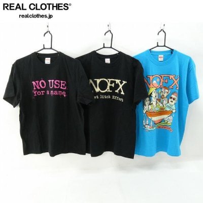 ☆NO USE FOR A NAME/ノー・ユース・フォー・ア・ネイム NOFX/ノーエフエックス Tシャツ L 3点セット /060
