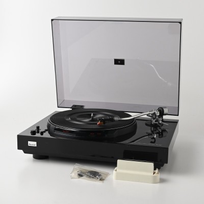 【通電確認済】Sansui ターンテーブル SR-929 クォーツサーボ ダイレクトドライブ 約W490mm H170mm D380mm QUARTZ-SERVO ヴィンテージ