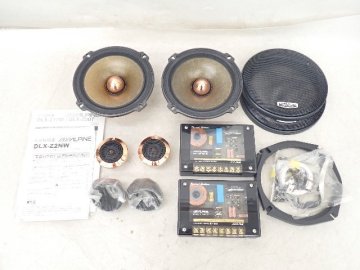 Alpine ハイエンド17cmセパレート2ウェイスピーカー DLX-Z17 Pro（DLX-Z17W+DLX-Z30T+DLX-Z2NW）アルパイン ▽ 75CB1-1