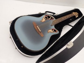 【弦交換済】Adamas by Ovation/オベーション エレアコ/アコースティックギター 1581-8 ハードケース/説明書付 ∽ 75AE7-16