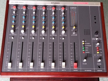スチューダ&mdash; A779 MIXING CONSOLE 6CH ST OH済