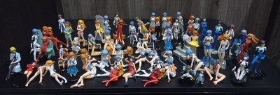 新世紀エヴァンゲリオン フィギュア 綾波レイ アスカ エヴァ 美少女フィギュア　HG ガチャ　まとめ　小物①　60体以上