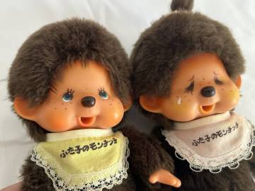 昭和レトロ セキグチ ふたごのモンチッチ 1974年