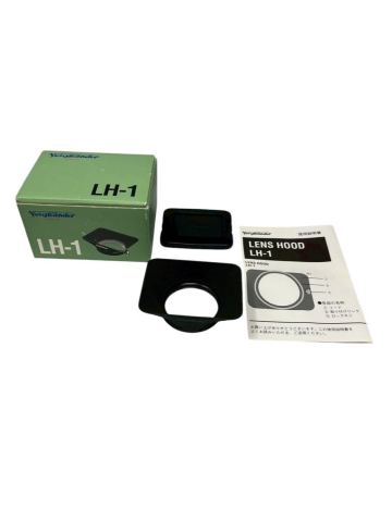 フォクトレンダー★LH-1 レンズフード★元箱付き Voigtlander Leica フードキャップ　レンズキャップ　14013 2点
