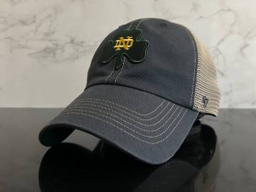 【未使用品】199KD★&rsquo;47Brand&times;NCAA ノートルダム・ファイティングアイリッシュ U.Sカレッジ コラボ キャップ 帽子 CAP《FREEサイズ》