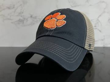 【未使用品】191KE★&rsquo;47Brand &rsquo;47ブランド&times;NCAA クレムソン・タイガース Clemson Tigers U.Sカレッジ コラボ キャップ《FREEサイズ》
