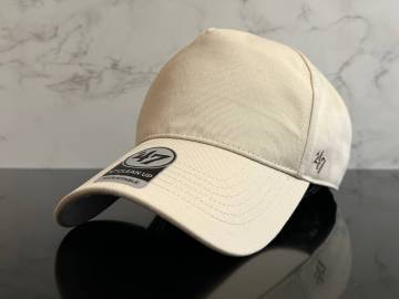 【未使用品】229KF 訳あり★'47BRAND &rsquo;47ブランド キャップ 帽子 CAP クールなライトベージュのコットン素材！《FREEサイズ》