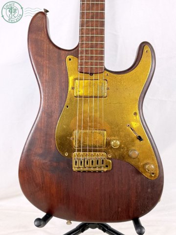 CE0703811　■ SCHECTER シェクター ストラトキャスタータイプ エレキギター ウォルナット S8323 改造品 ジャンク 弦楽器