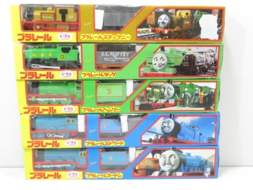n57725-oe 中古○5個 TOMY プラレール きかんしゃトーマスとなかまたち ダック ヘンリー エドワード ゴートン ステップニー [069-260606]