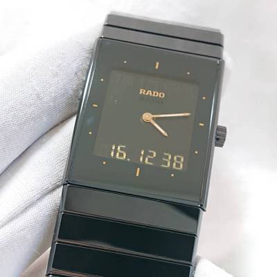 【１円スタート！！】電池交換済み！ ラドー ダイヤスター RADO DIASTAR R21324159 アナデジ クォーツ 