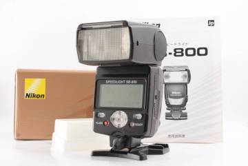 動作品 ニコン Nikon SPEEDLIGHT SB-800 スピードライト ストロボ カメラアクセサリー 箱 取説付 管80F3235