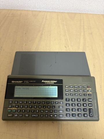 SHARP シャープ ポケットコンピューター ポケコン PC-G830★通電確認のみ★ジャンク★