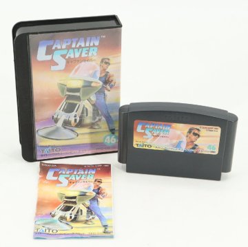 【ト長】CAPTAIN SAVER キャプテンセイバー TFC-CS-5900 タイトー ファミコン ゲーム カセット 箱・説明書付き 動作未確認 IA777IOA60