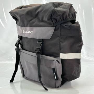 ■GIANT ジャイアント 自転車用 サイドバッグ バッグ本体のみ 日焼けによる色あせあり 中古品