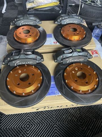 T-DEMAND ティディメンド　レクサス　RC IS GS 220クラウン　SUPER SLIM BRAKE SYSTEM 6POD 355ローター　 