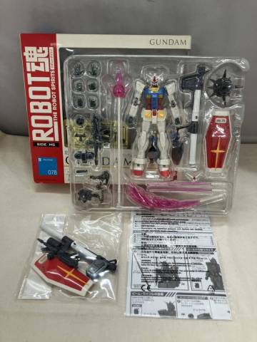 KAKA7109 BANDAI バンダイ ROBOT魂 SIDE MS RX-78-2 ガンダム アクションフィギュア IL