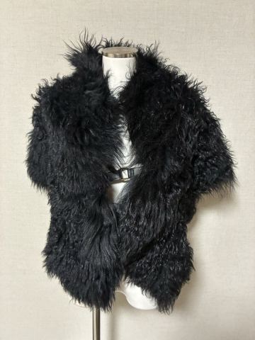 ■ラム■ショール■38cmｘ140cm■