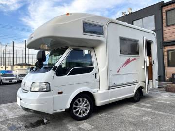 ■希少　４WD　グローバルアスリート　バネット　キャンピングカー　車検あり　79000㎞■　FFヒーター　トイレ　ボンゴ　キャブコン