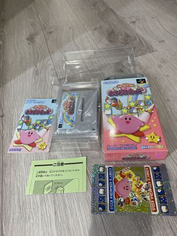 美品　カービィのきらきらきっず　シール付き　保護ケース付き　起動確認済み