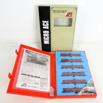 1円【良品】MICRO ACE Nゲージ 485系1000番台 特急「あいづ」&rdquo;あかべぇ&rdquo;塗装(2006)6両セット/A-2886/70