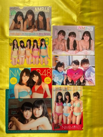 【ACF5622 】山本彩 渡辺美優紀 小笠原 茉由 山田菜々 上西怜 安倍若葉 【クリアファイル】