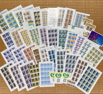 【合計額面約40000円】日本切手（62円・41円・50円）シート＆バラ【未使用品・送料無料】