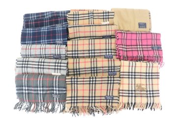 【15点】BURBERRY バーバリー Burberrys/BURBERRY LONDON マフラー ひざ掛け 等 ファッション小物 まとめ売り 1710-SS