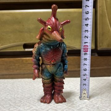 ソフビ ヒッポリト星人 ウルトラマン ウルトラマンA 怪獣 ウルトラ怪獣シリーズ 当時物 ブルマァク 地獄星人