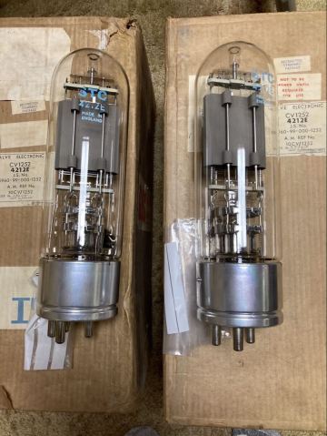 STC 4212E 真空管 2本セット MADE IN ENGLAND