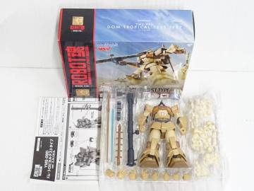 【欠品有】HO-352◆BANDAI ROBOT魂 YMS-09D ドム・トロピカルテストタイプ ver. A.N.I.M.E. 機動戦士ガンダム 中古品