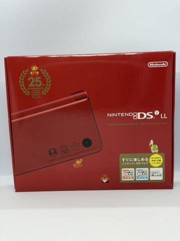 ニンテンドーDSi LL スーパーマリオ25周年仕様　新品同様
