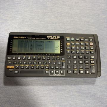 SHARP POCKET COMPUTER PC-G850S グラフィックポケコン