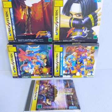 SS セガサターン　格闘ゲーム　ソフト　5個セット　セガサターン　SEGASATURN